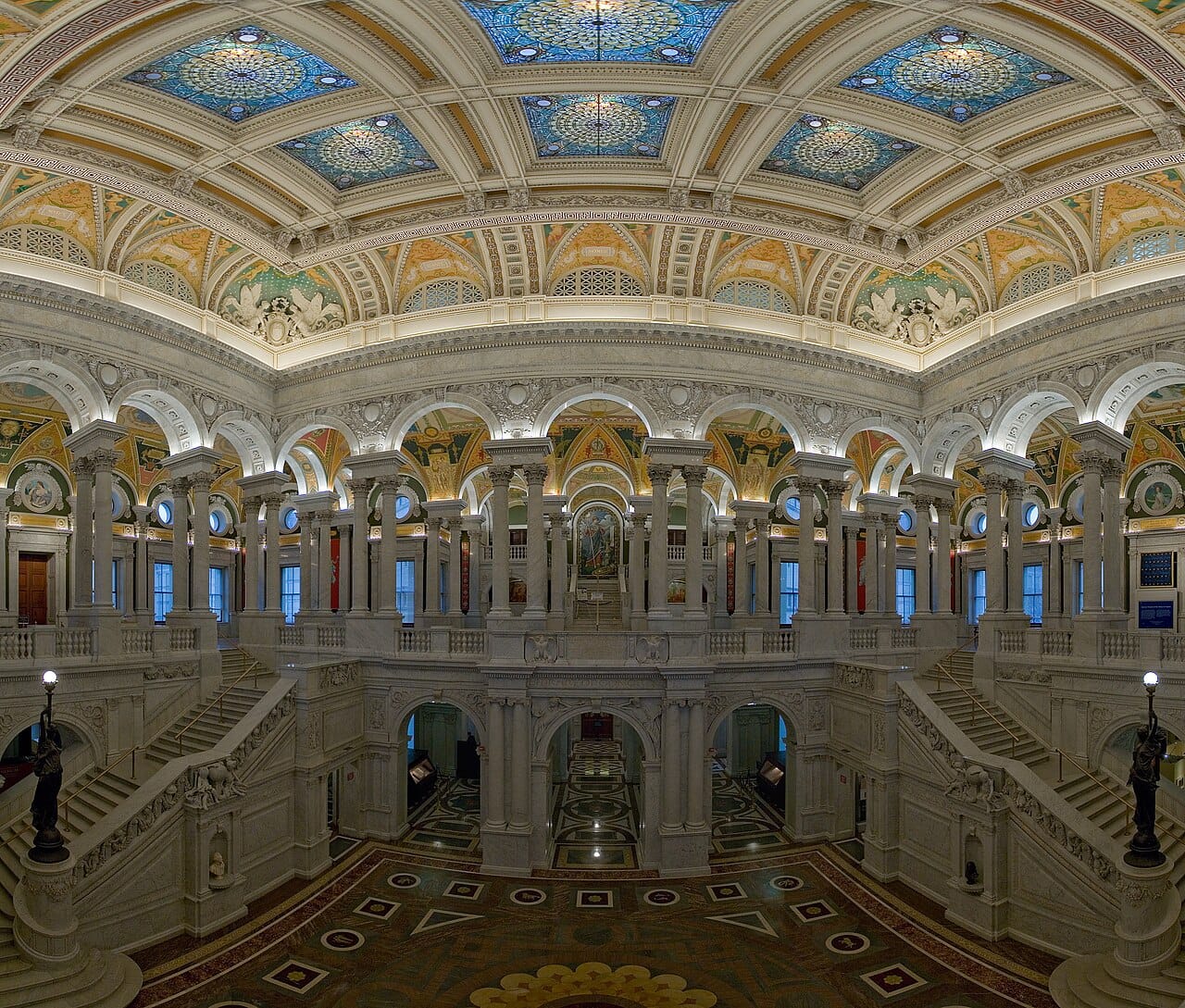 The Library of Congress in Washington, DC