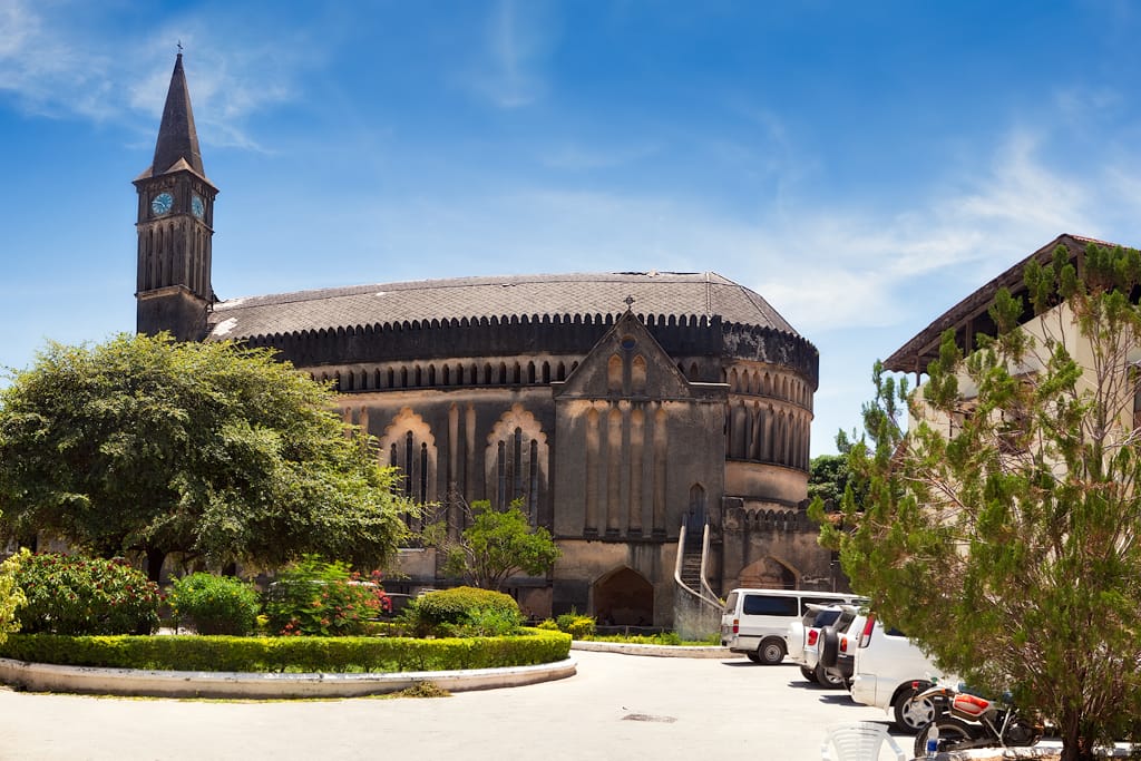 The Anglican Cathedral and slavery memorial, Zanzibar